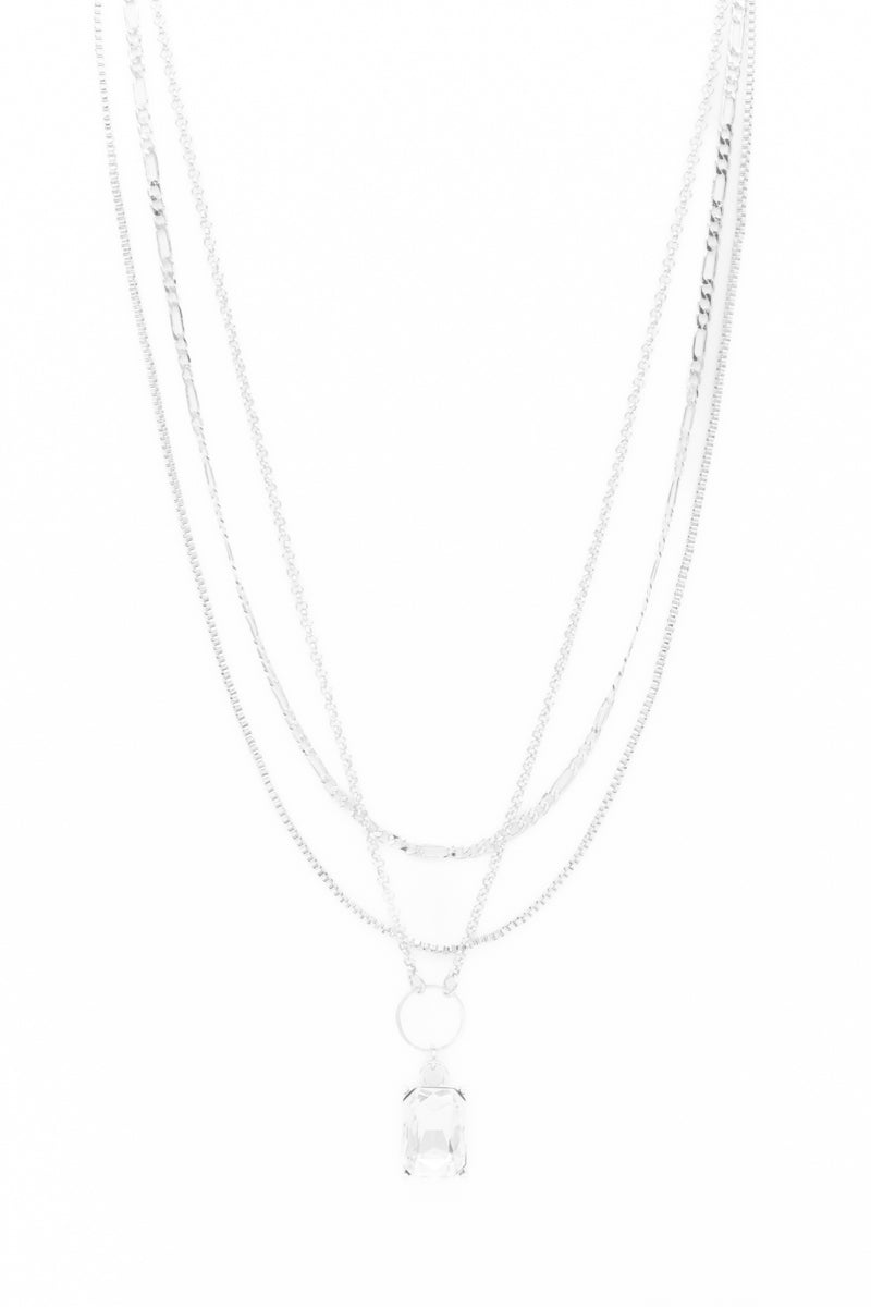 NECKLACE 1611-CLR-S