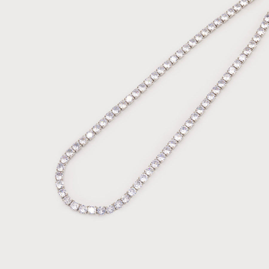 Tennis necklace 1795-SLV