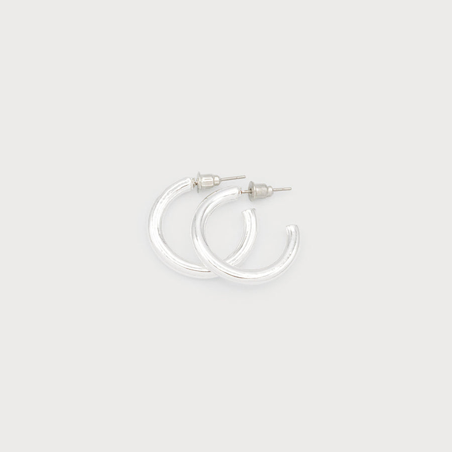 Classic hoops 2691-SLV