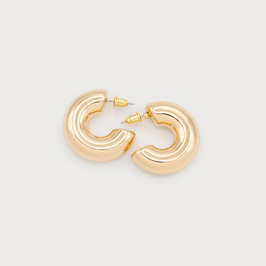 Medium chunky hoops 2728-GLD