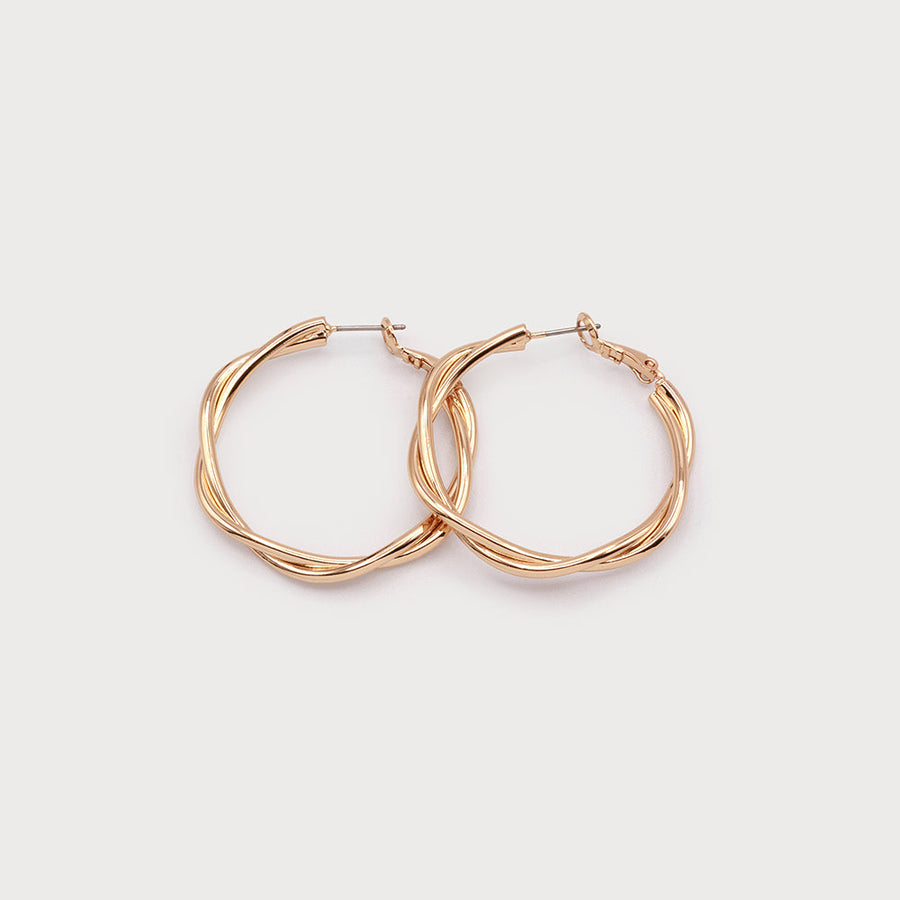 Anneaux entrelacées 2764-GLD