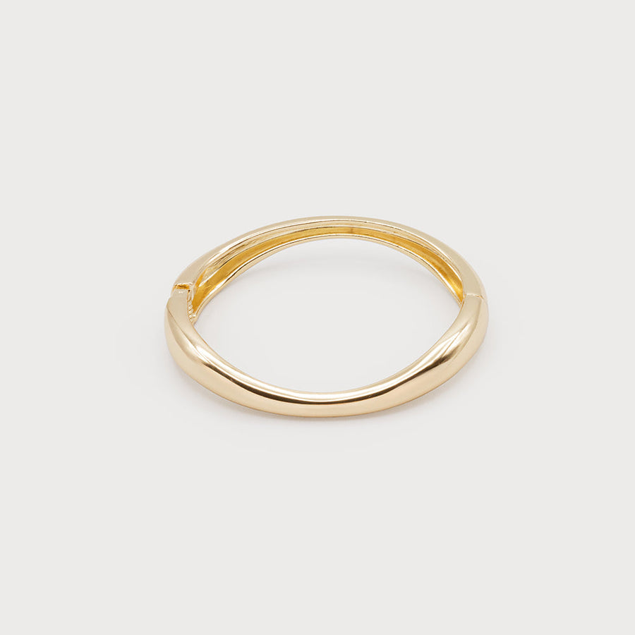 Narrow rigid bracelet 3339-GLD