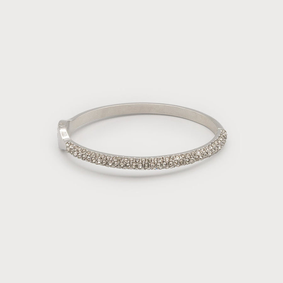Bracelet rigide avec strass 3359-SLV