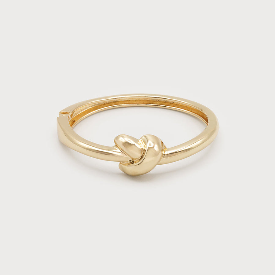 Bracelet rigide avec nœud 3363-GLD