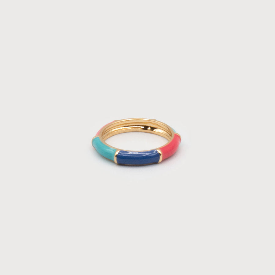 ENAMEL SIZED RING - TRIO 4180-MIX-G