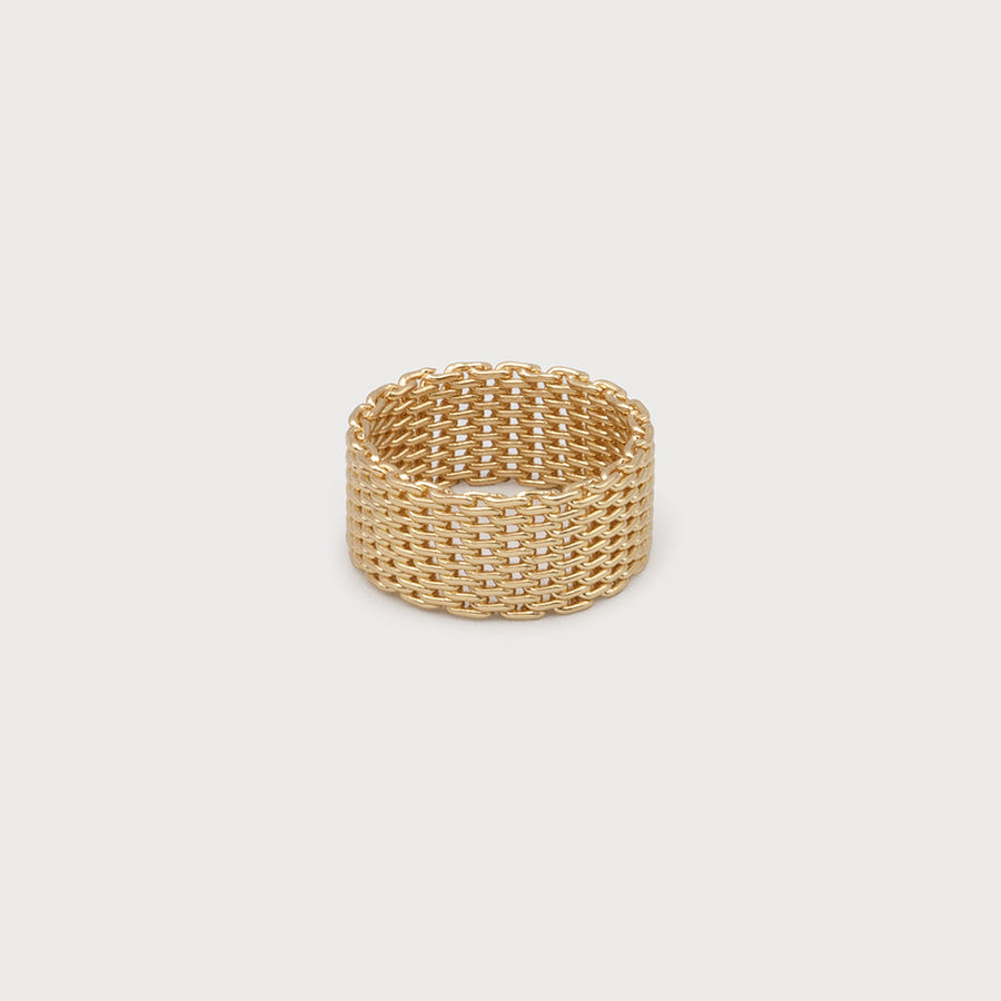 Honeycomb ring - quartet 4206-GLD
