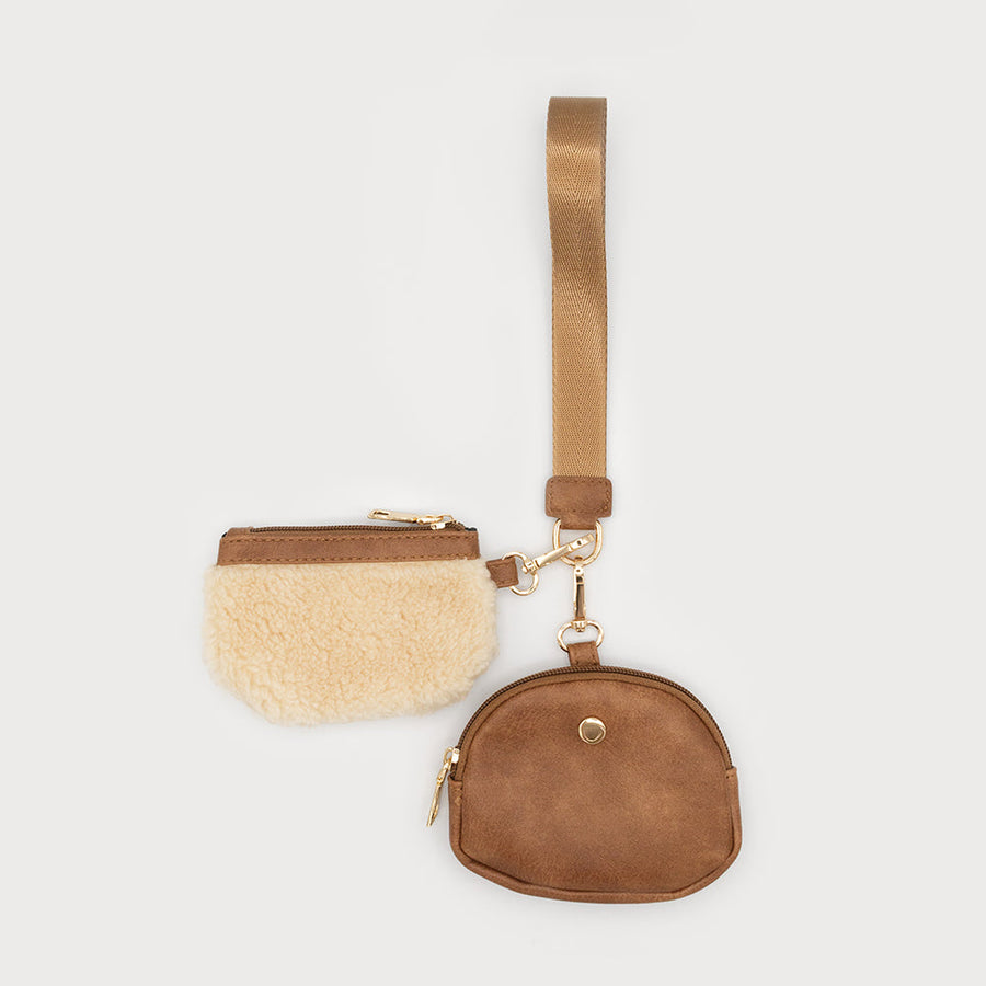 Small coins purse with guitar strap 7167-S-BGE