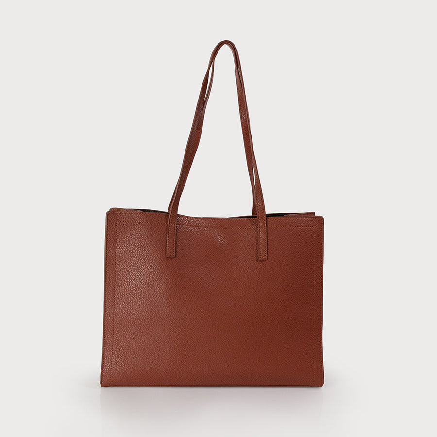 Grand sac à bandoulière avec fermeture à glissière et poche intérieure 7174-CAM