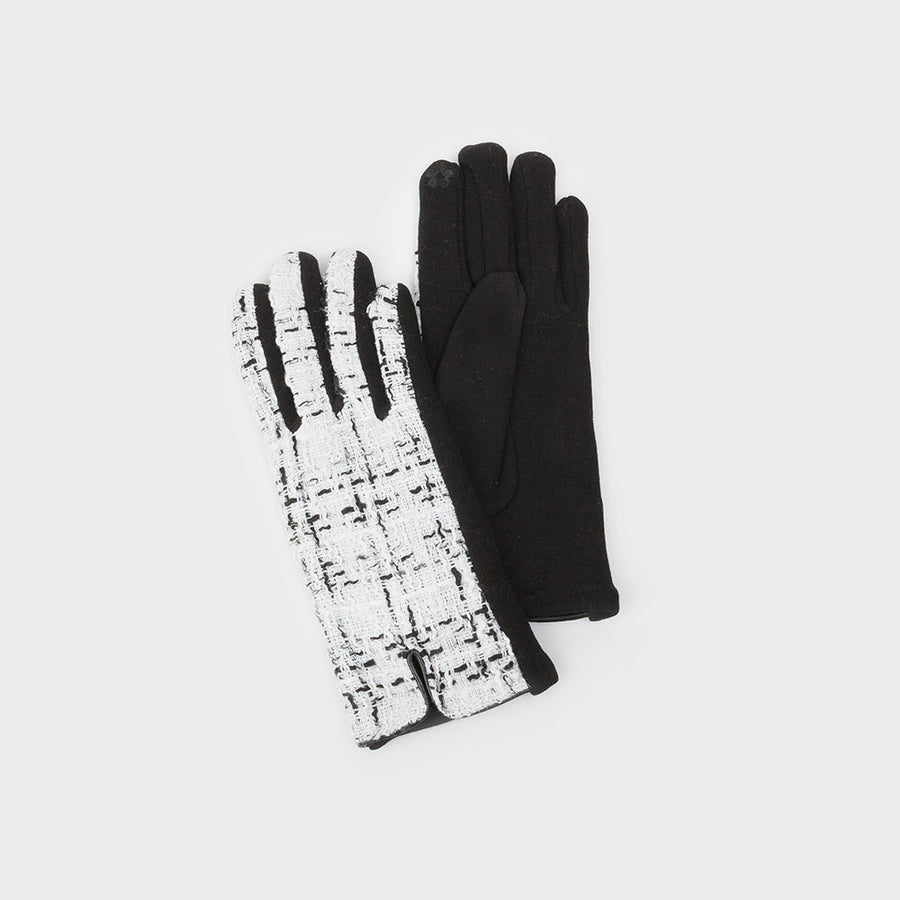 Soft and warm tweed gloves 9001-TWD-I