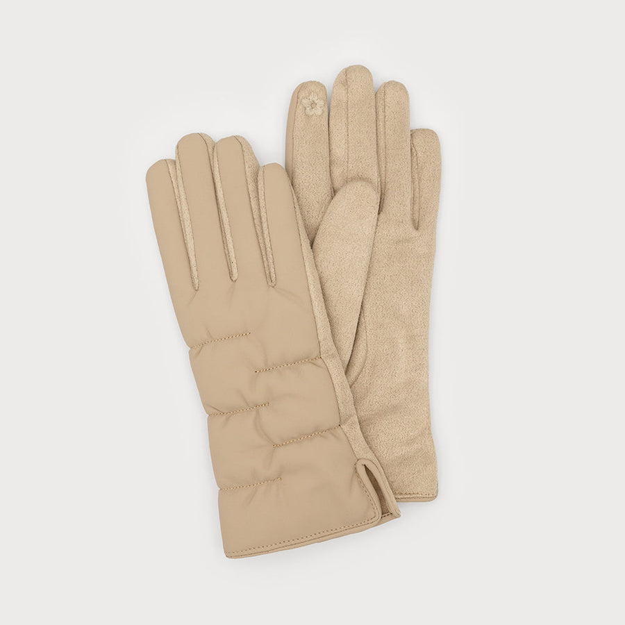Matte quilted gloves 9016-OAT