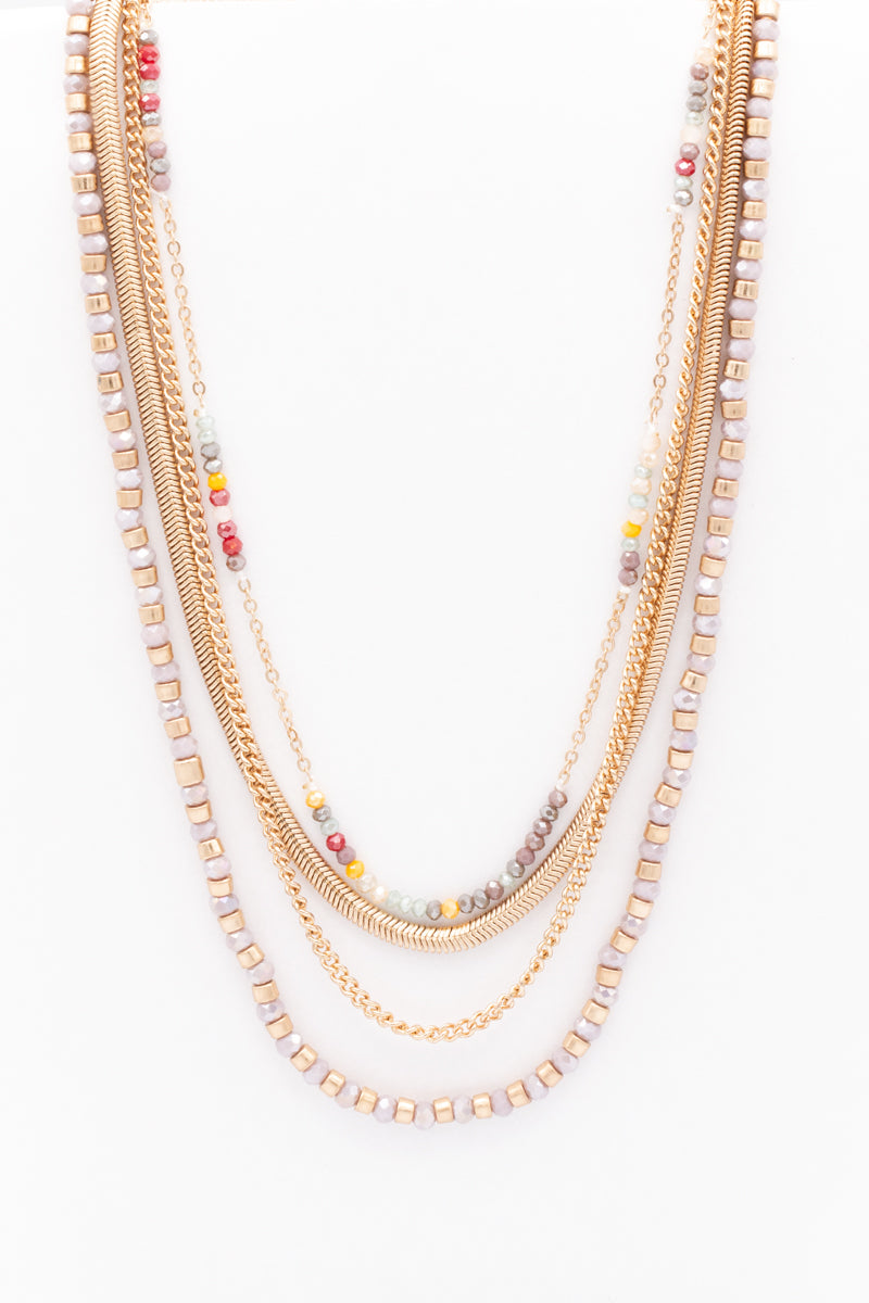 NECKLACE 1597-MIX-G