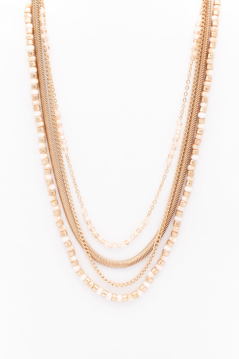 NECKLACE 1597-PNK-G