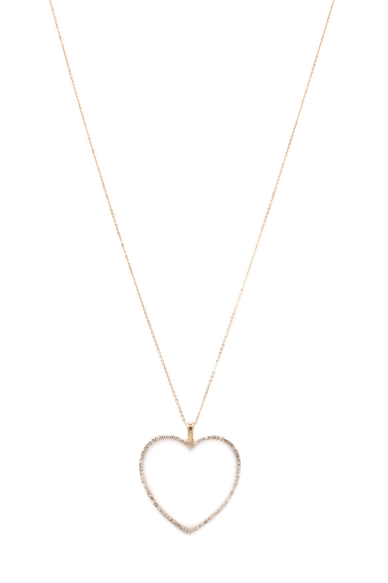 NECKLACE 1612-CLR-G