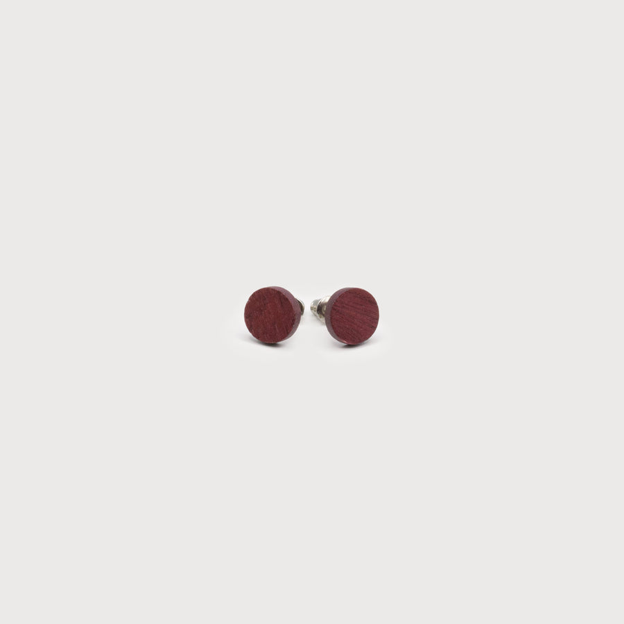 small wood button studs 2001-BER