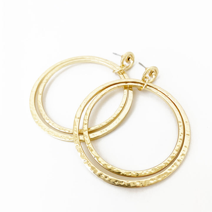 EARRINGS 2495-GLD-M