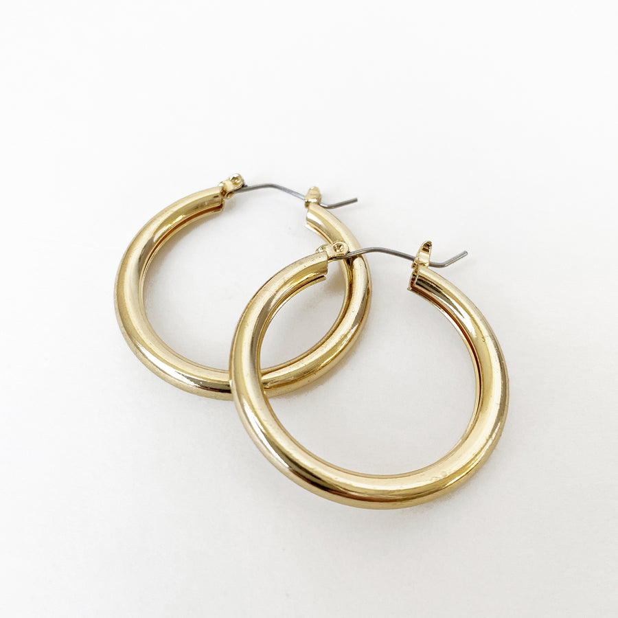 ANNEAUX CLASSIQUE - OR | CLASSIC HOOPS  - GOLD