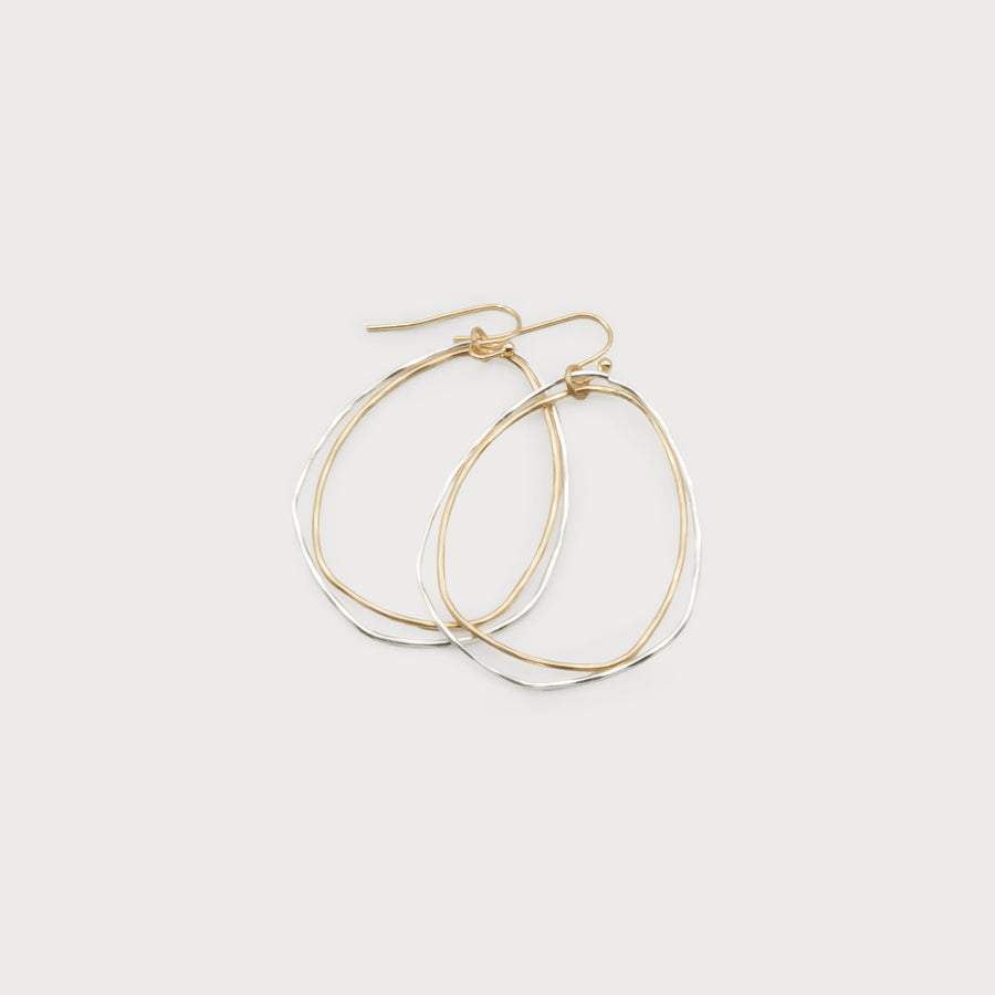 DOUBLE OVAL HOOPS 2634-MIX