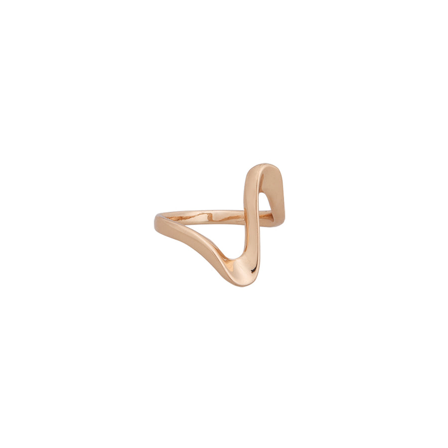 BAGUE ONDULÉE - OR | WAVY SIZED RING - GOLD